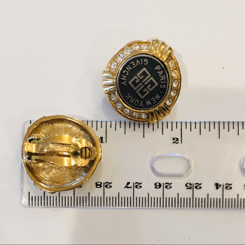 Givenchy VTG Iconic 80’s Coin Earrings - Picture 8 of 8
